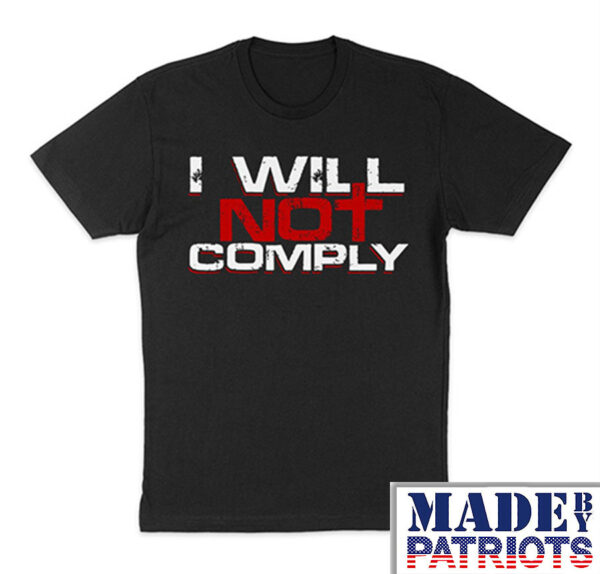 i-will-not-comply-mens-tshirt