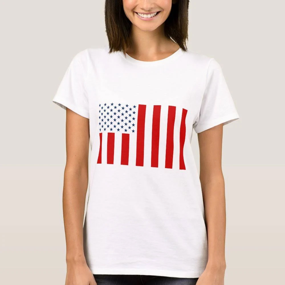 White Civil Peace Flag Shirt Unisex